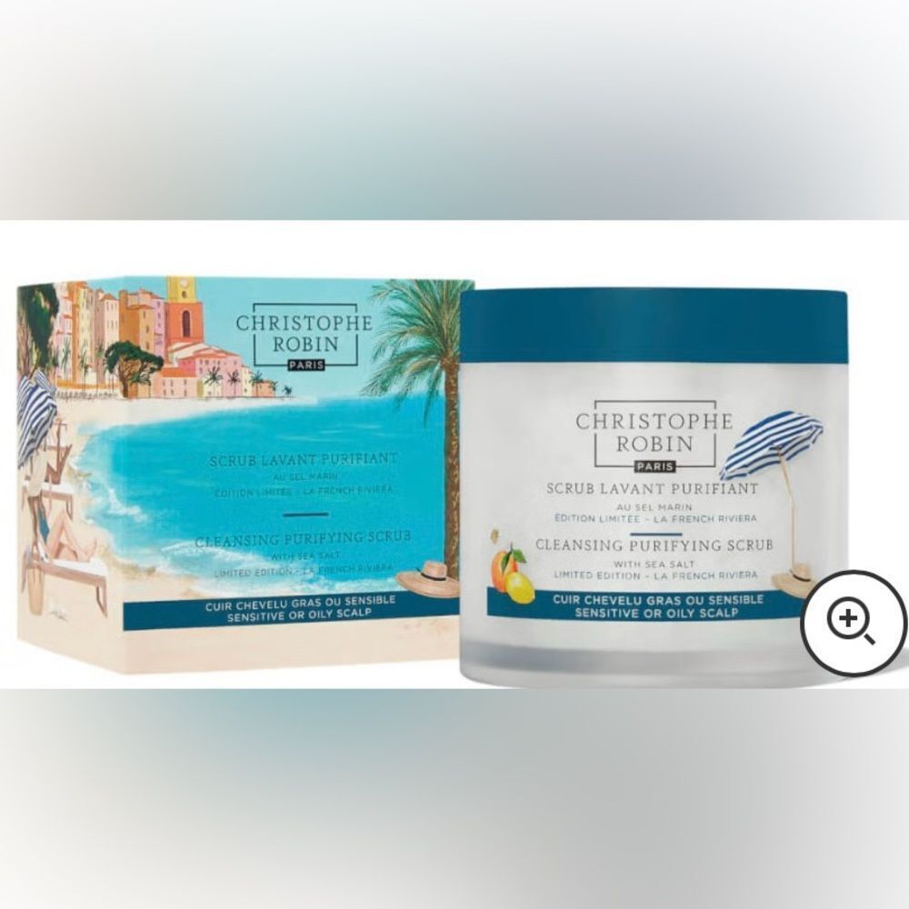 Christophe Robin Cleansing Purifying scrub with sea salt limited edition…